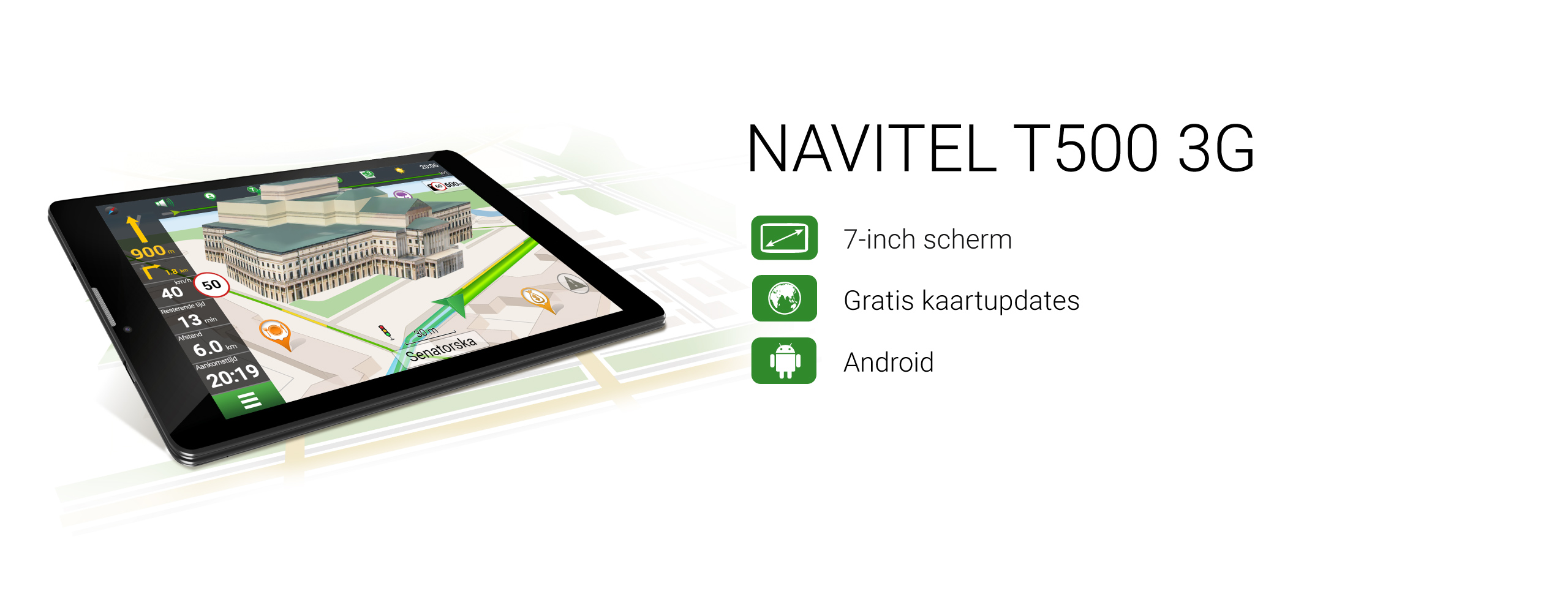 NAVITEL T500 3G-tablet NAVITEL T500 3G-tablet