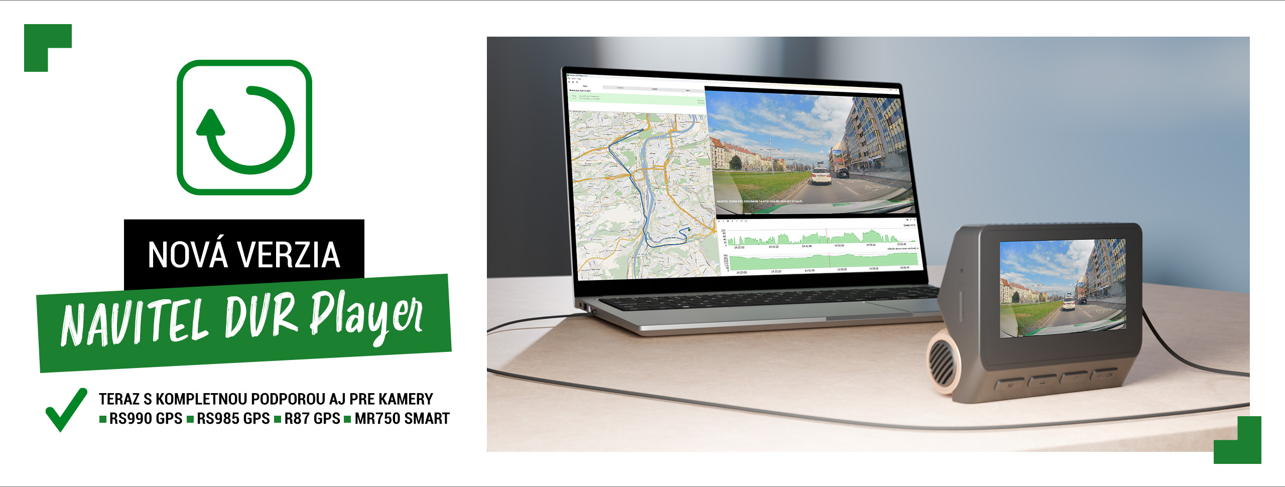 Aktualizácia prehrávača NAVITEL DVR podporuje nové zariadenia Aktualizácia prehrávača NAVITEL DVR podporuje nové zariadenia