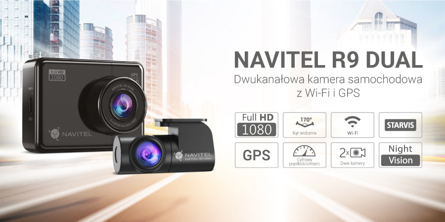 NAVITEL prezentuje nowy model rejestratora – NAVITEL R9 DUAL