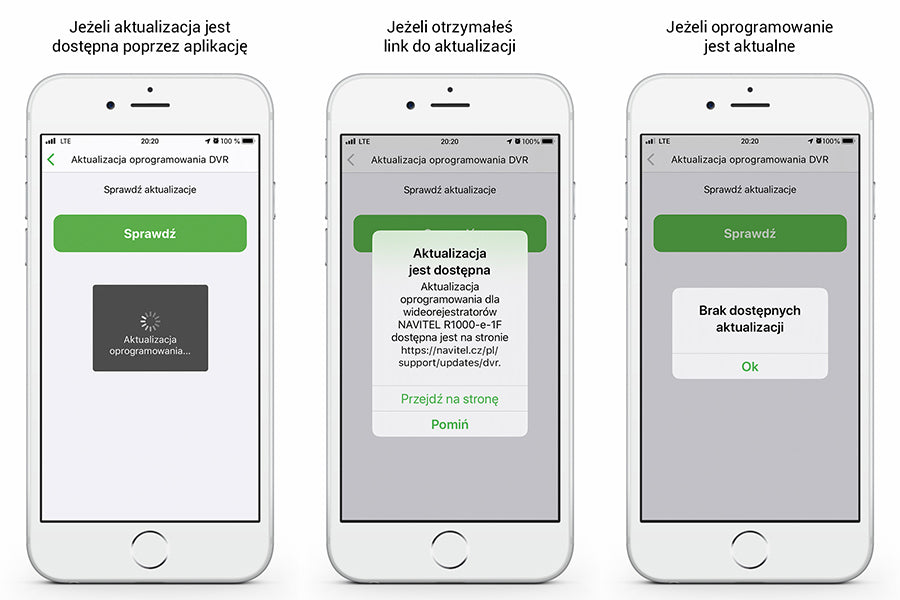 Aktualizacja Navitel DVR Center dla urządzeń z systemem iOS