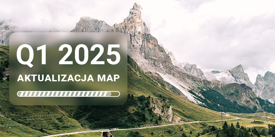 NAVITEL Q1 2025 – aktualizacja wszystkich map jest już dostępna do pobrania