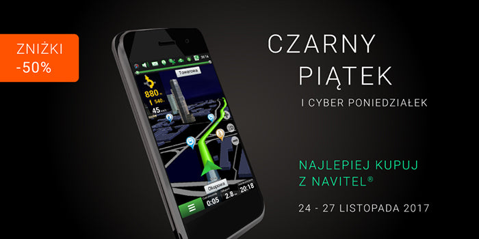 Black Friday i Cyber Monday z NAVITEL®