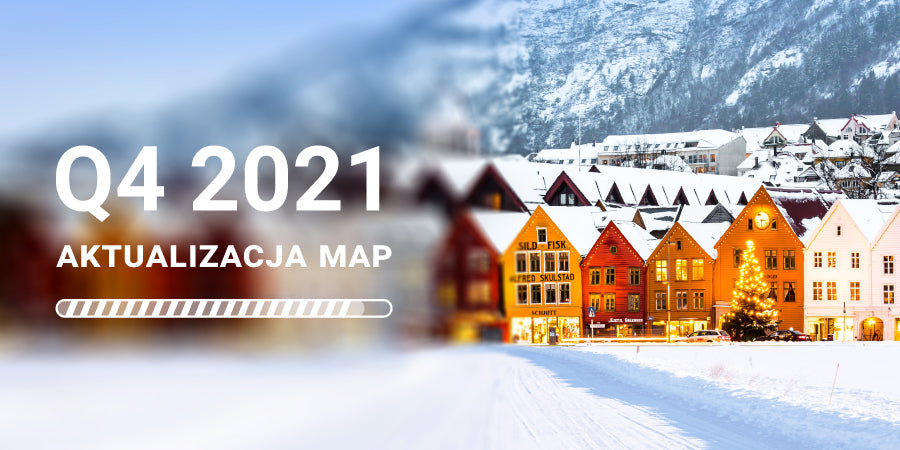 NAVITEL® wydaje globalną aktualizację dla wszystkich map – Q4 2021