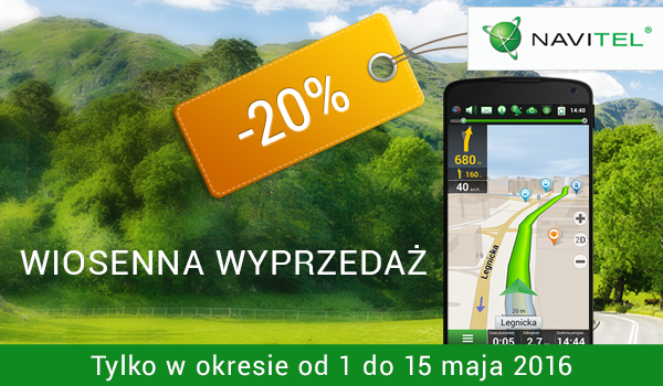 Wiosenna  wyprzedaż! Tylko między 1 a 15 maja!