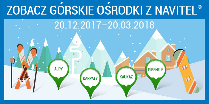 Oferta specjalna – “Zobacz górskie ośrodki z Navitel”