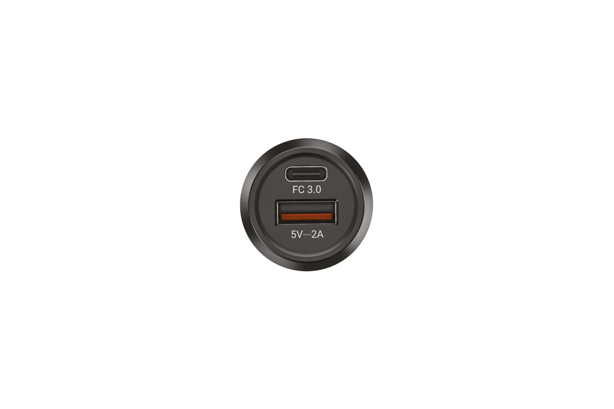 Ładowarka do auta USB-A/USB-C