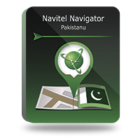 Navitel Navigator. Pakistanu