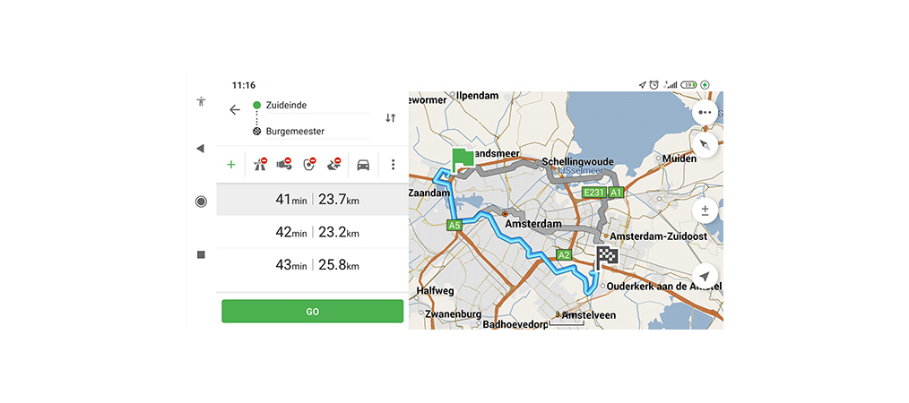 Navitel Navigator. Bulgarije