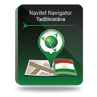 Navitel Navigator. Tadžikistāna